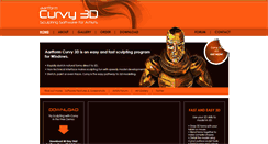 Desktop Screenshot of curvy3d.com