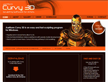 Tablet Screenshot of curvy3d.com